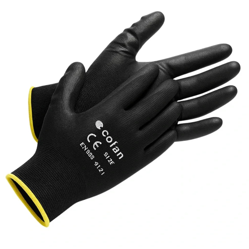 Guantes de Trabajo con Recubrimiento de Poliuretano por Mayor