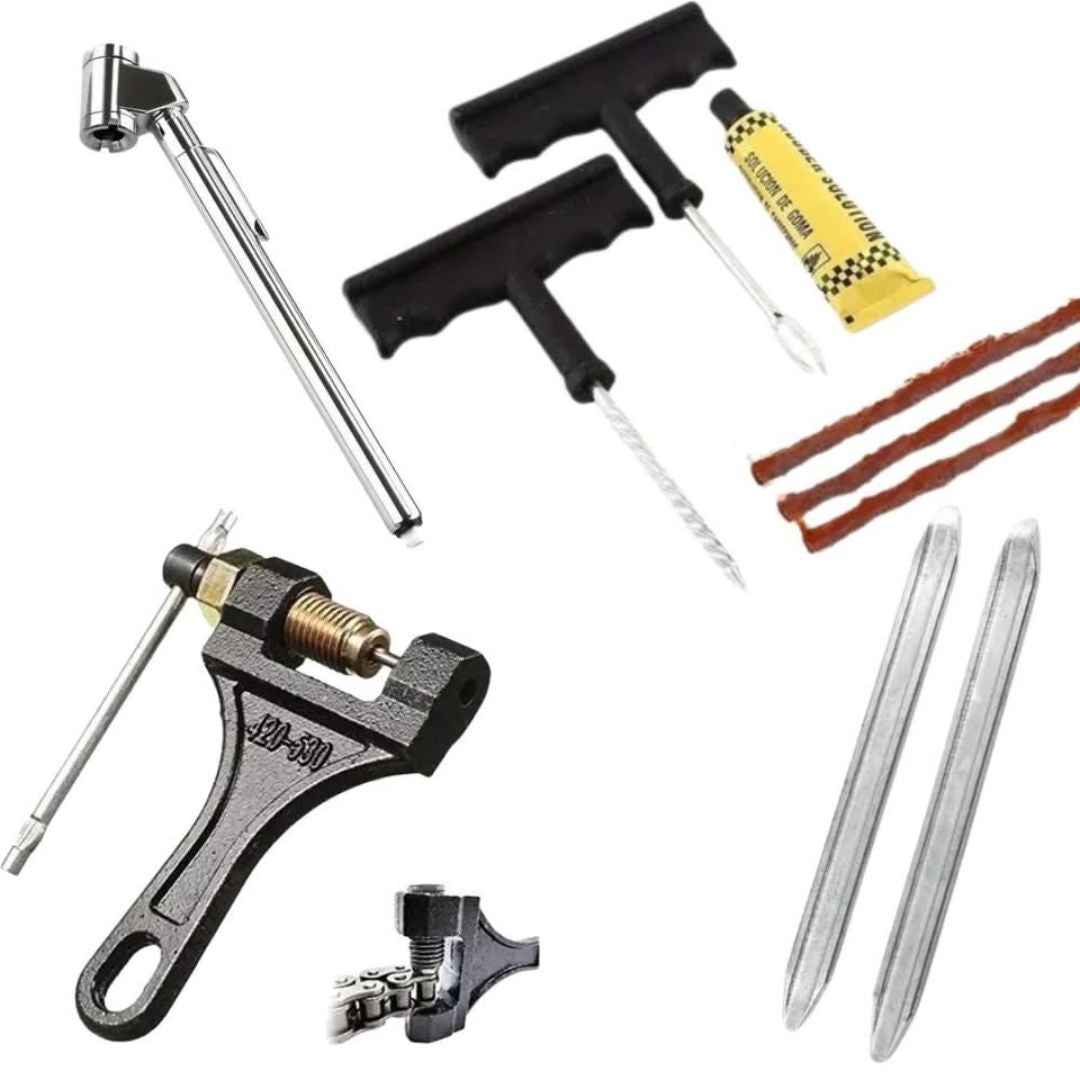 Kit Todoterreno 5 en 1 - Mechas, Calibrador, Despinador  y Palancas