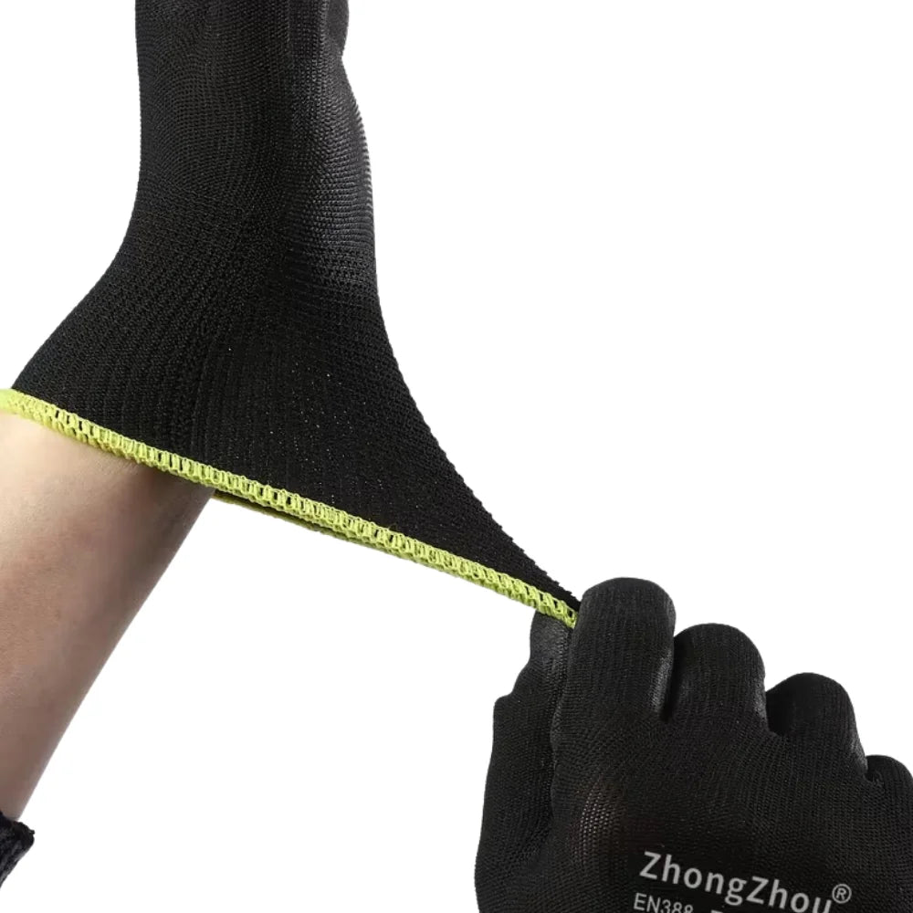 Guantes de Trabajo con Recubrimiento de Poliuretano por Mayor