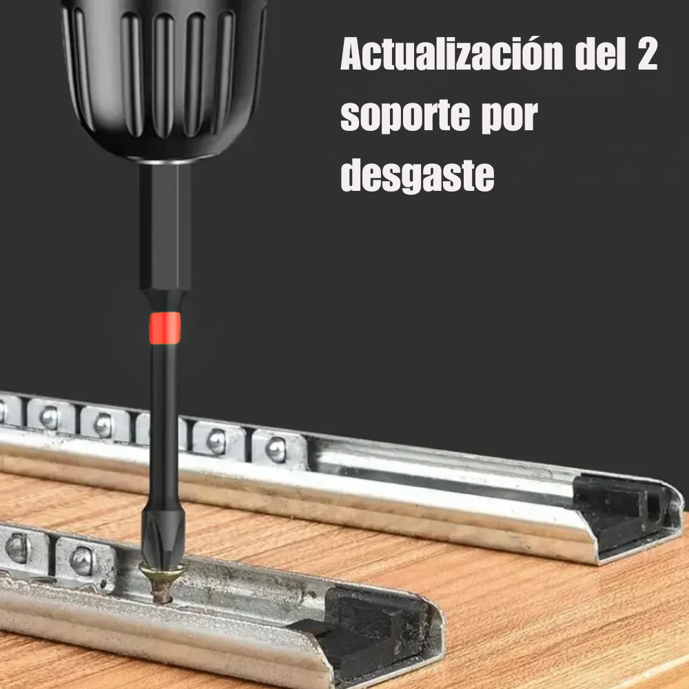 Set De Puntas Ph2 Imantadas De Impacto X10 Piezas Med 5cm
