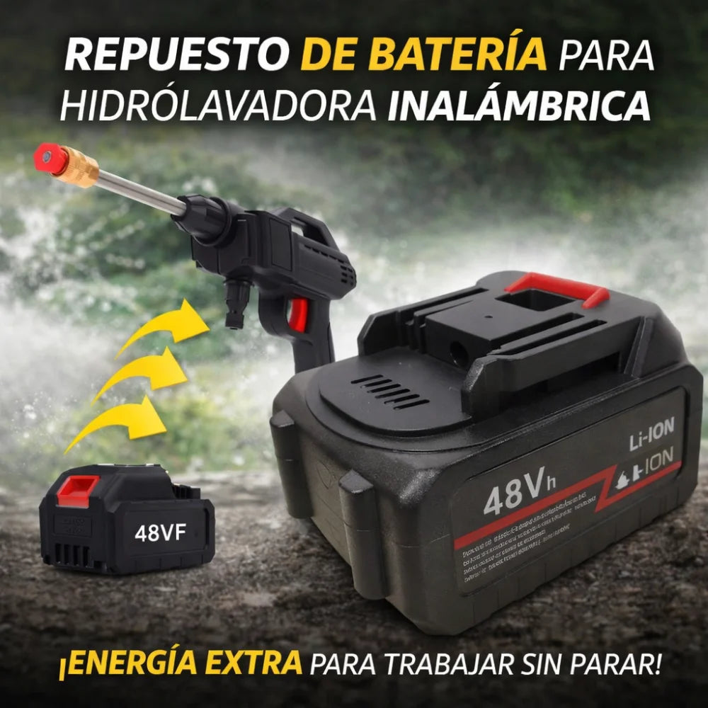 Bateria 48v Para Hidrolavadora y Mini Moto Sierra Inalambricas
