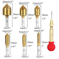Thumbnail for Kit Profesional de Brocas Avellanadoras 26 Piezas para Carpintería de Precisión