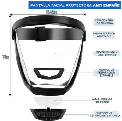 LuminaGuard™ Mascara De Proteccion Facial