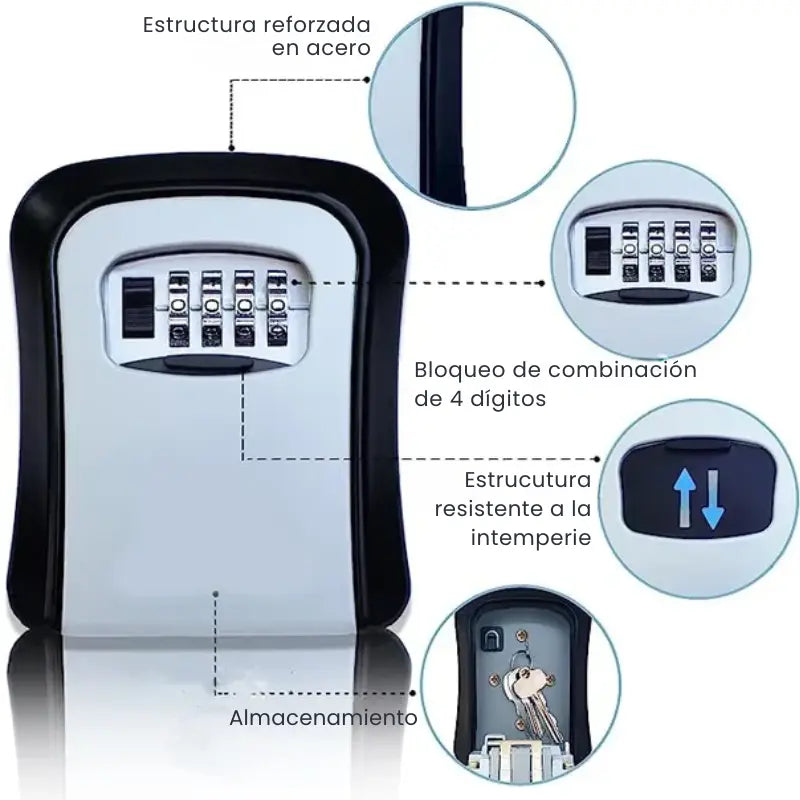 LockBox - Caja De Seguridad Para Llaves