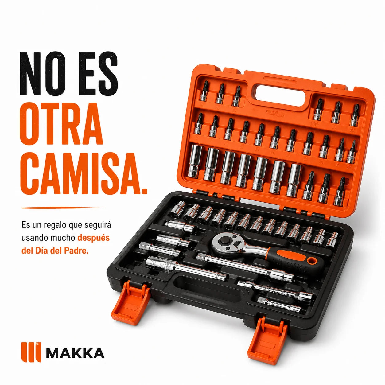 El regalo que sí va a usar: Kit de Rachet de 53 Piezas