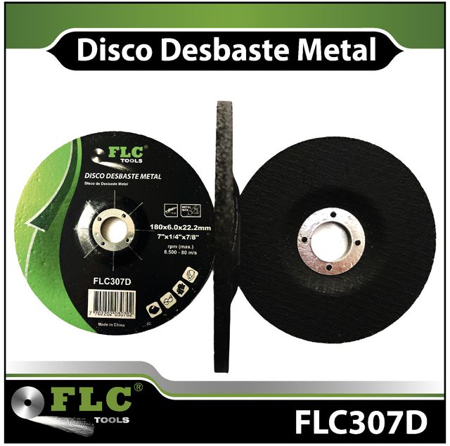 Disco para Pulir y Desbastar Metal 4½" FLC Tools | Al Por Mayor