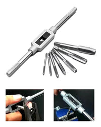 Thumbnail for Juego de Machuelos Métricos M3-M12 x 8 Piezas FLC Tools | Al Por Mayor