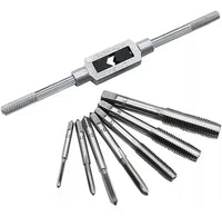 Thumbnail for Juego de Machuelos Métricos M3-M12 x 8 Piezas FLC Tools | Al Por Mayor