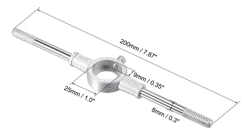 Juego de Tarrajas Métricas Corrector de Tornillos x 8 Piezas FLC | Al Por Mayor
