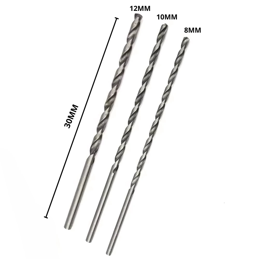 Brocas Para Muro Largas 30cm Set X3 8 10 Y 12mm