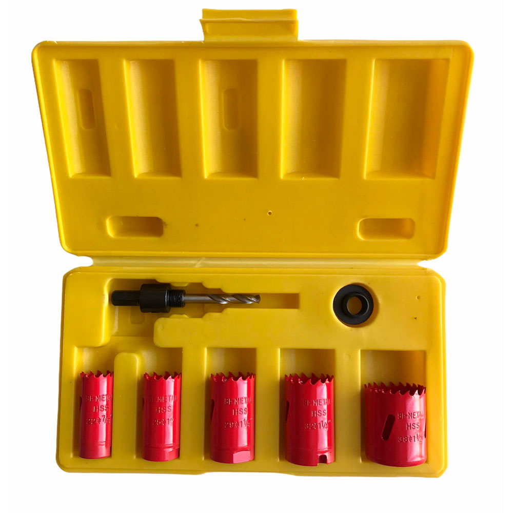 Juego De Sierra Copa Hss Bi-metal 7pzs ( Madera Y Metal )