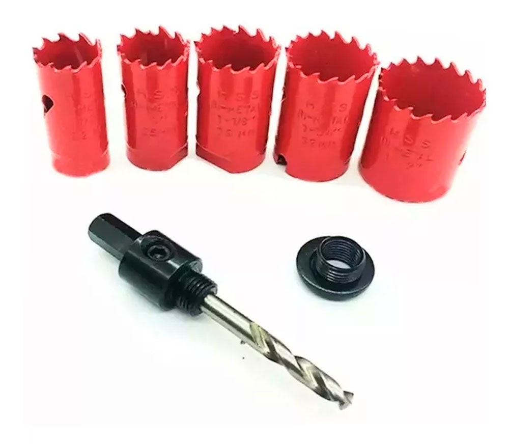 Juego De Sierra Copa Hss Bi-metal 7pzs ( Madera Y Metal )