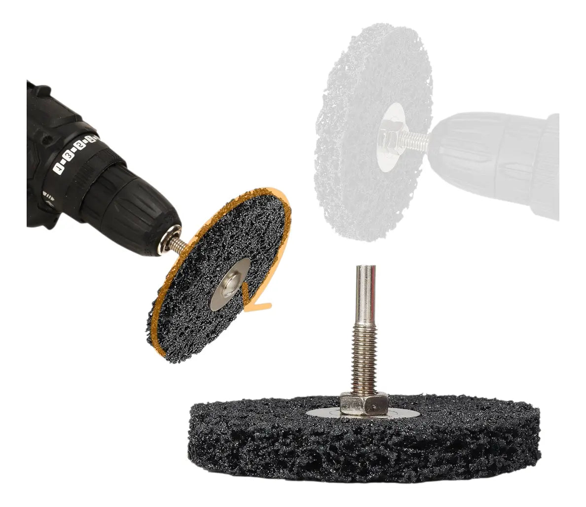 Disco Removedor de Pintura y Óxido para Taladro 115 mm | Al Por Mayor