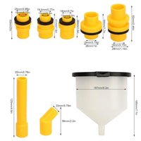 Thumbnail for Kit Embudo para Refrigerante con Adaptadores | Purga el Sistema sin Derrames
