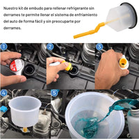 Thumbnail for Kit Embudo para Refrigerante con Adaptadores | Purga el Sistema sin Derrames