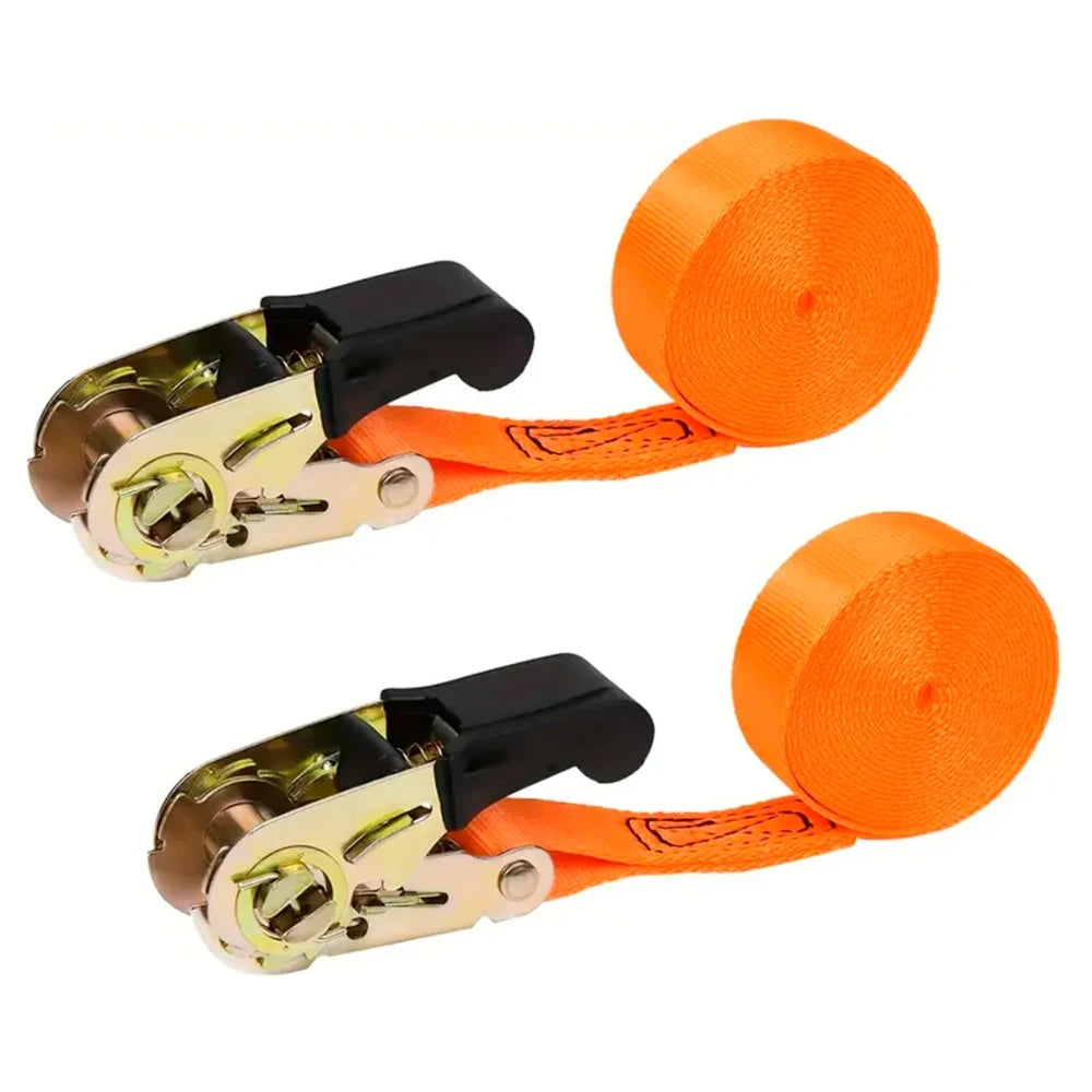 Eslinga Set X2 Piezas Cuerdas De Carga 3m Largo X 2.5cm Ancho