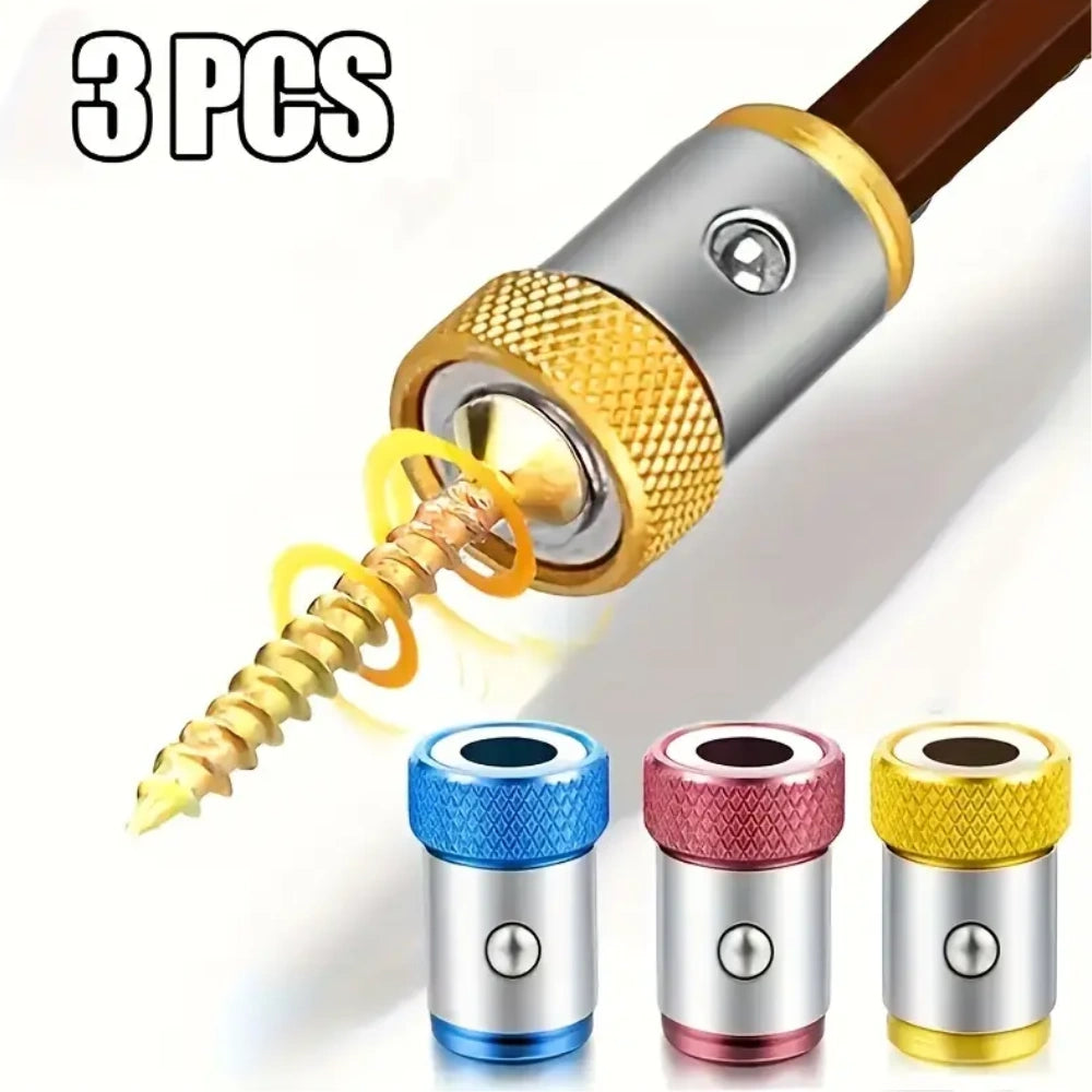 Pack de 3 Anillos Magnéticos Para Destornillador
