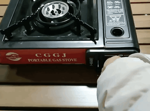 Fogon Portatil Estufa De Gas Butano + 2 Latas de Gas – Makka