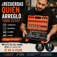 Thumbnail for El regalo que sí va a usar: Kit de Rachet de 53 Piezas