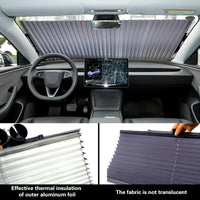 Thumbnail for Parasol Retráctil UVGuard: Protección Total para tu Coche