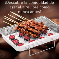 Thumbnail for Asador Desechable Portátil - ¡Perfecto para tus Fiestas!