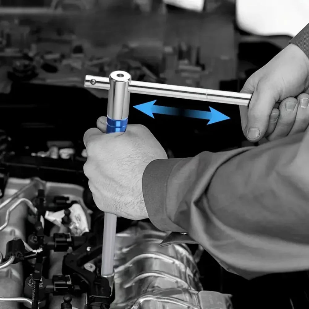 Llave Tipo T Ajustable Multiproposito 3 Cuadrantes 1/4 3/8 1/2