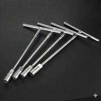 Thumbnail for Juego De Copas Hexagonales Llave Tipo T 8 Piezas Mecanica