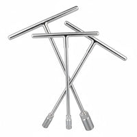 Thumbnail for Juego De Copas Hexagonales Llave Tipo T 8 Piezas Mecanica