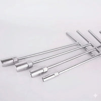 Thumbnail for Juego De Copas Hexagonales Llave Tipo T 8 Piezas Mecanica