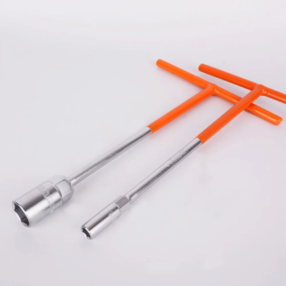 Juego De Copas Hexagonales Llave Tipo T 8 Piezas Mecanica
