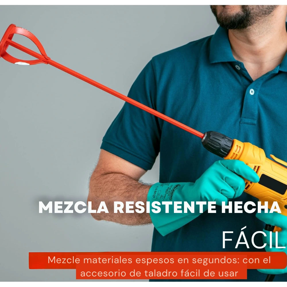 Mezclador Pintura Y Resina Epoxi Revolvedor Para Taladro