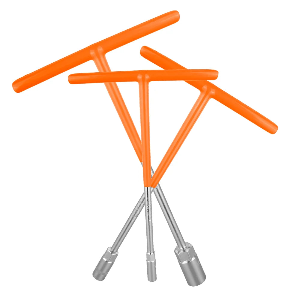 Juego De Copas Hexagonales Llave Tipo T 8 Piezas Mecanica