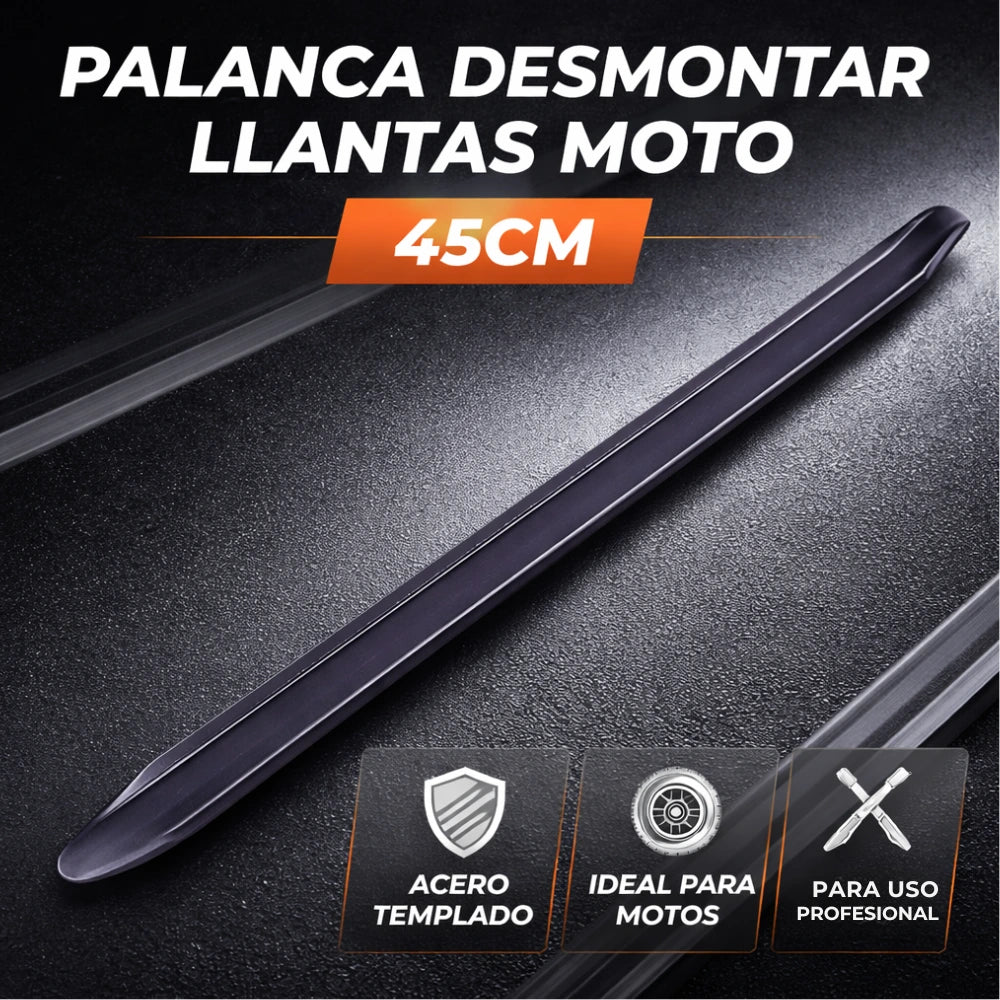 Palanca para desmontar Llantas barras de moto 45cm