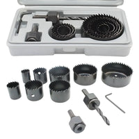 Thumbnail for Kit Sierra Copa 11 Piezas 19–64 mm Acero al Carbono