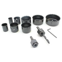 Thumbnail for Kit Sierra Copa 11 Piezas 19–64 mm Acero al Carbono