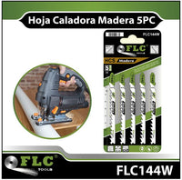 Thumbnail for Juego de Hojas para Caladora T144D Madera x5 FLC Tools | Al Por Mayor