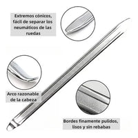 Thumbnail for Palancas Desmontar Llantas Moto 30cm Barras 2pcs Montallanta