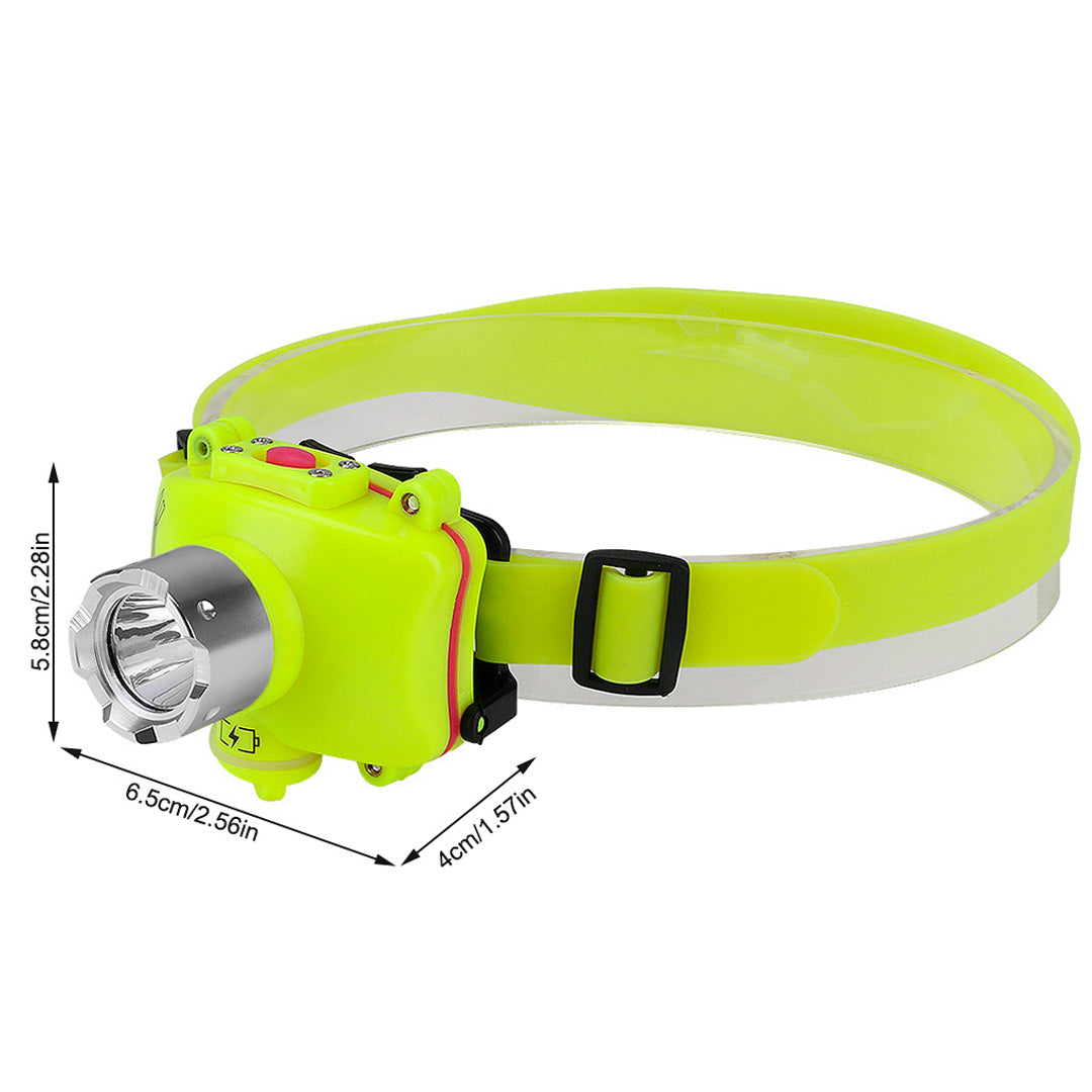 Linterna de cabeza para buseo camping ciclismo y mas