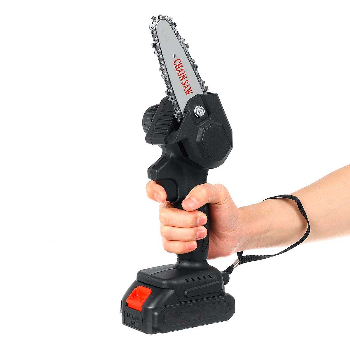 Mini Motosierra De Mano Bateria Recargable Inalambrica 24v