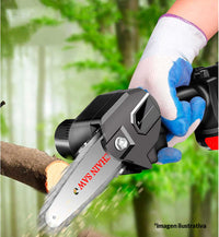 Thumbnail for Mini Motosierra De Mano Bateria Recargable Inalambrica 24v
