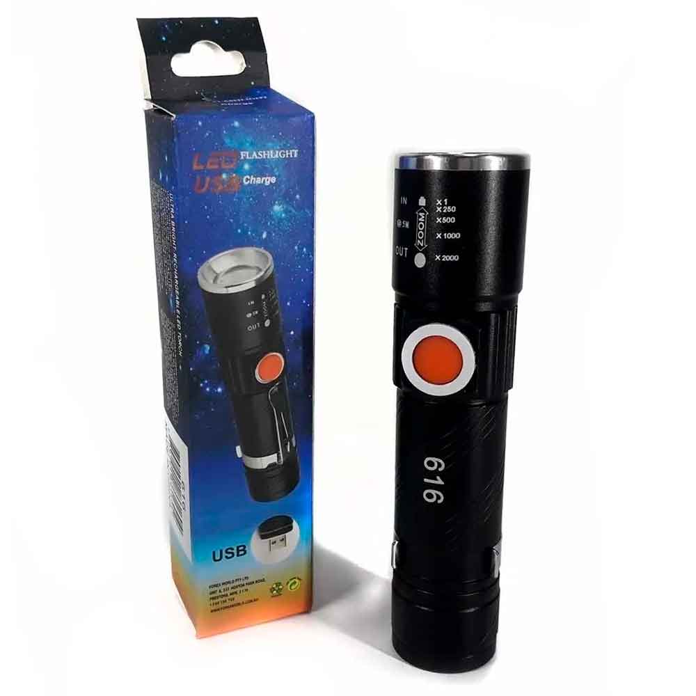 Combo linternas de buceo mas obsequio linterna con zoom