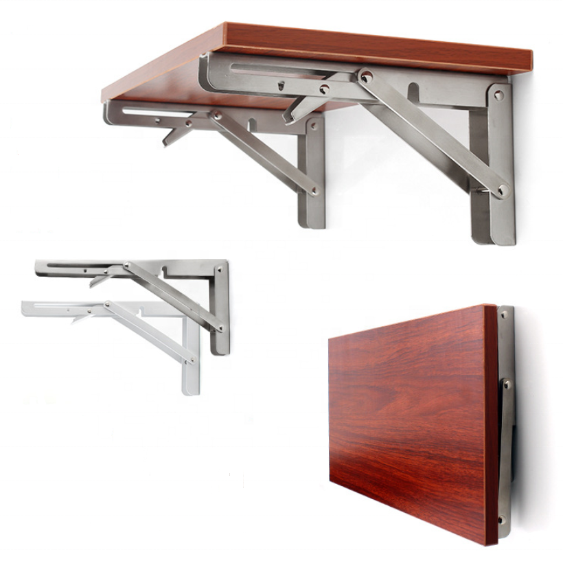 Pie Amigo Plegable Soporte Abatible 2 Pcs  *No incluye tabla*