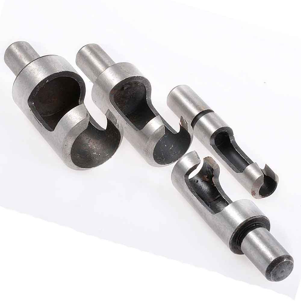 Combo 4 Brocas Avellanadoras Mas 4 Brocas Saca Tarugos Obsequio Afilador Broca Metal