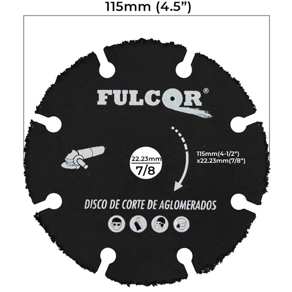 disco para corte de aglomerado