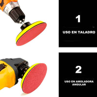Thumbnail for Disco Soporte De Velcro + 10 Repuestos De Lijas