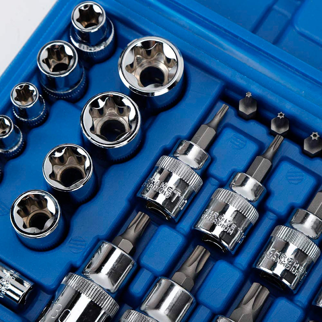 Juego De Puntas Y Copas Torx 30 Piezas
