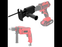 Adaptador Caladora Para Taladro Convertir Taladro En Sierra Caladora + 9 Hojas