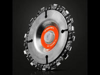 Disco Para Corte De Madera Y Tallado Placa De Cadena Amoladora De 4 Pulgadas