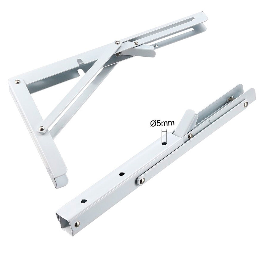 Pie Amigo Plegable Soporte Abatible 2 Pcs  *No incluye tabla*
