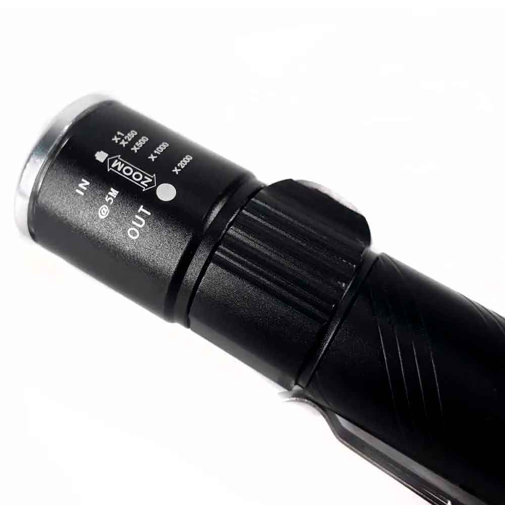 Combo linternas de buceo mas obsequio linterna con zoom
